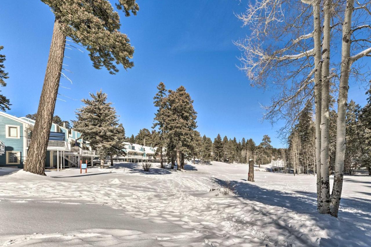 Bright Cloudcroft Condo With Game Room And Deck! Luaran gambar