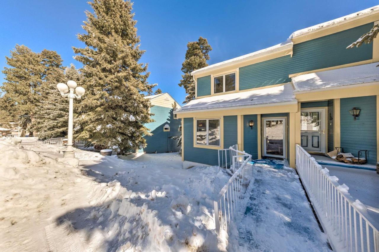 Bright Cloudcroft Condo With Game Room And Deck! Luaran gambar